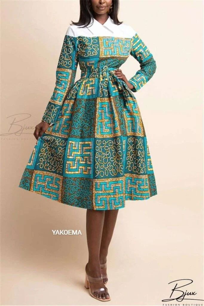 Ankara Short Gown Styles That Are Still Trending
