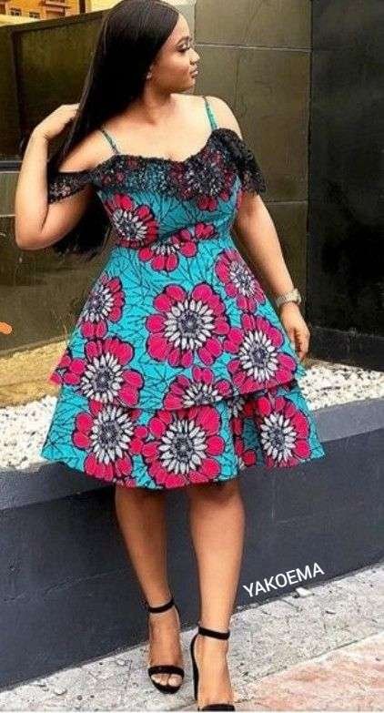 Simple African dress Styles