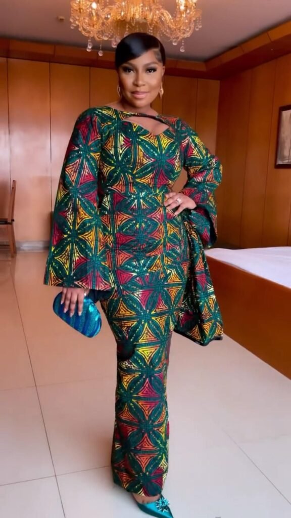 Ankara Straight Dress Inspirations For Ladies