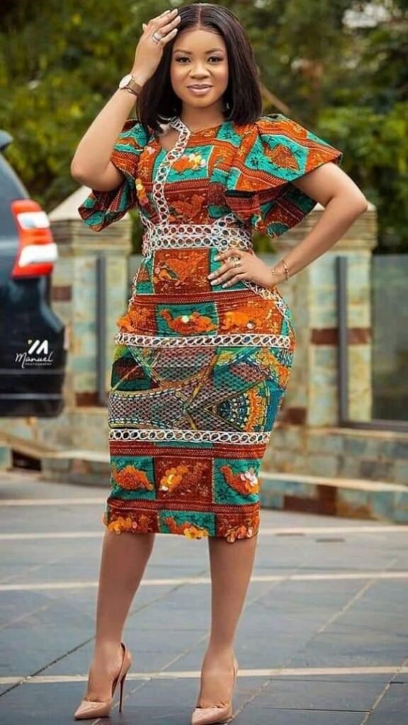 Ankara Straight Dress Inspirations For Ladies