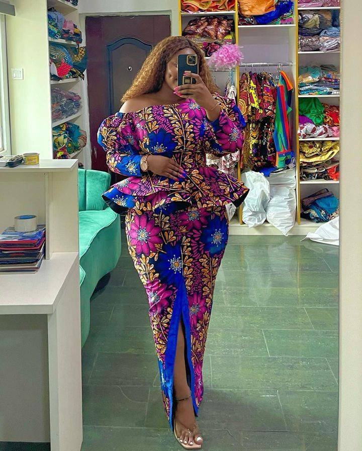 18 Good-Looking Ankara Dress Styles For Church