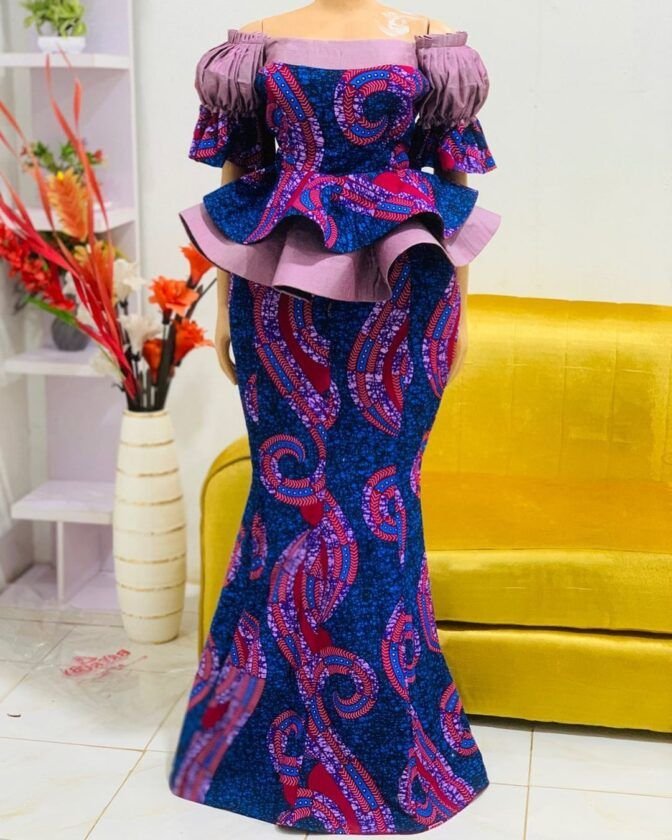 18 Good-Looking Ankara Dress Styles For Church