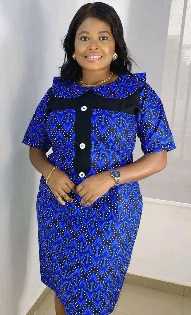 23 Beautiful Ankara dress for ladies