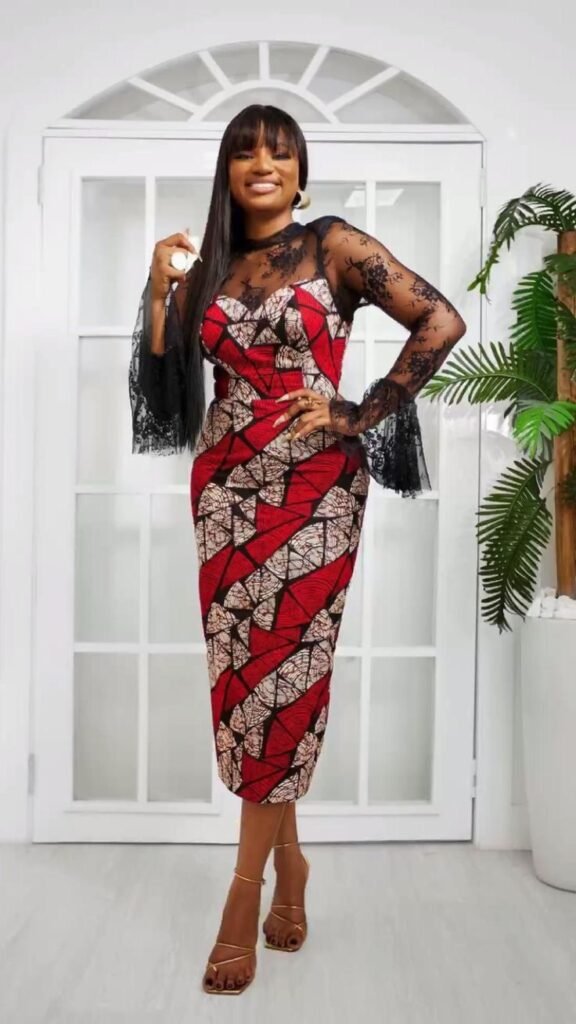 23 Beautiful Ankara dress for ladies