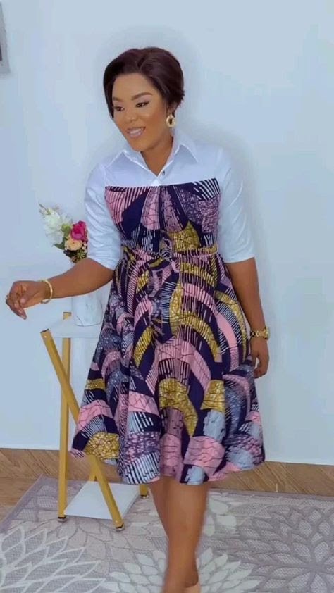 18 Gorgeous African print dresses for ladies