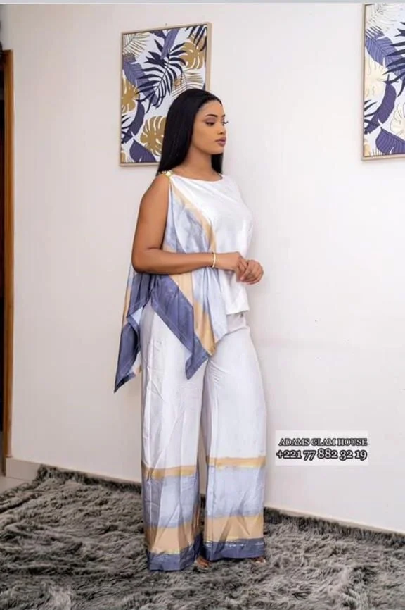 2 Piece Set - Pants and Tops For Ladies