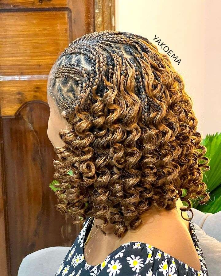 Bob Curl Hairstyles by @plush_naturalhairtz