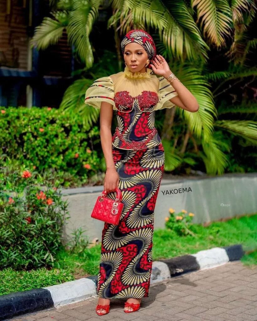 25 Popular Ankara Outfits with Classy Headwraps For My African Women