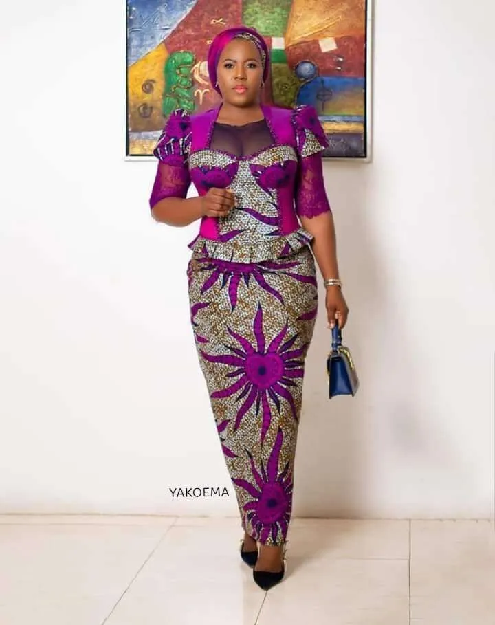 25 Popular Ankara Outfits with Classy Headwraps For My African Women
