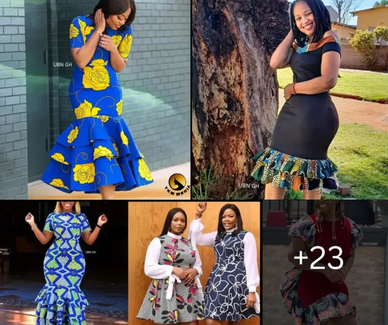 Ankara styles for ladies - African dress styles 2024