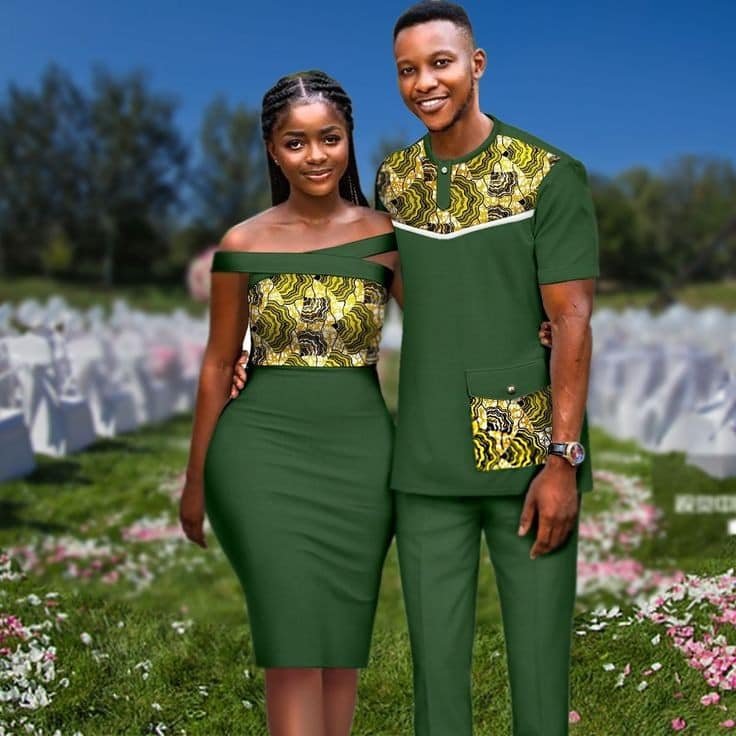 18 African couples outfit
