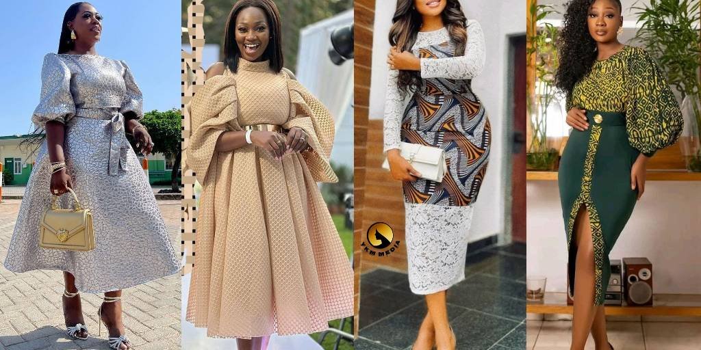 30 African dress styles for church 2024 YKM Media