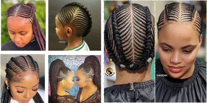 Beautiful Cornrow & Braided Hairstyles For Women