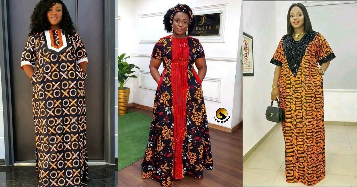 Beautiful African Dresses For Women - Ankara Bubu Styles 2024