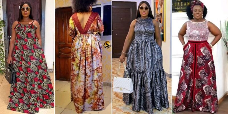25 PHOTOS: Simple but chic African dresses for women 2024