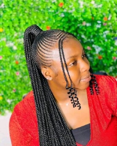 30 PICTURES: Latest Hairstyles for Ladies - African braids 2024