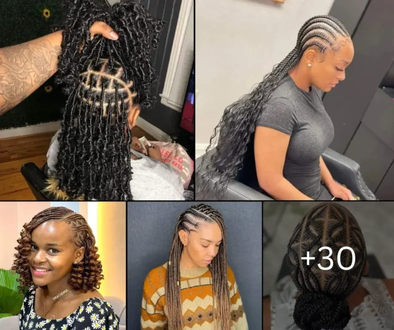 30 PICTURES Latest Hairstyles for Ladies - African braids