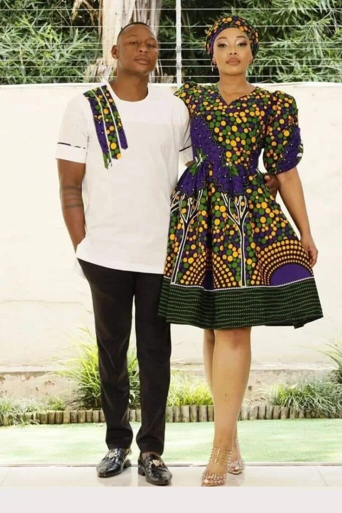 18 PHOTOS African dress styles for couples - African Couple Outfits