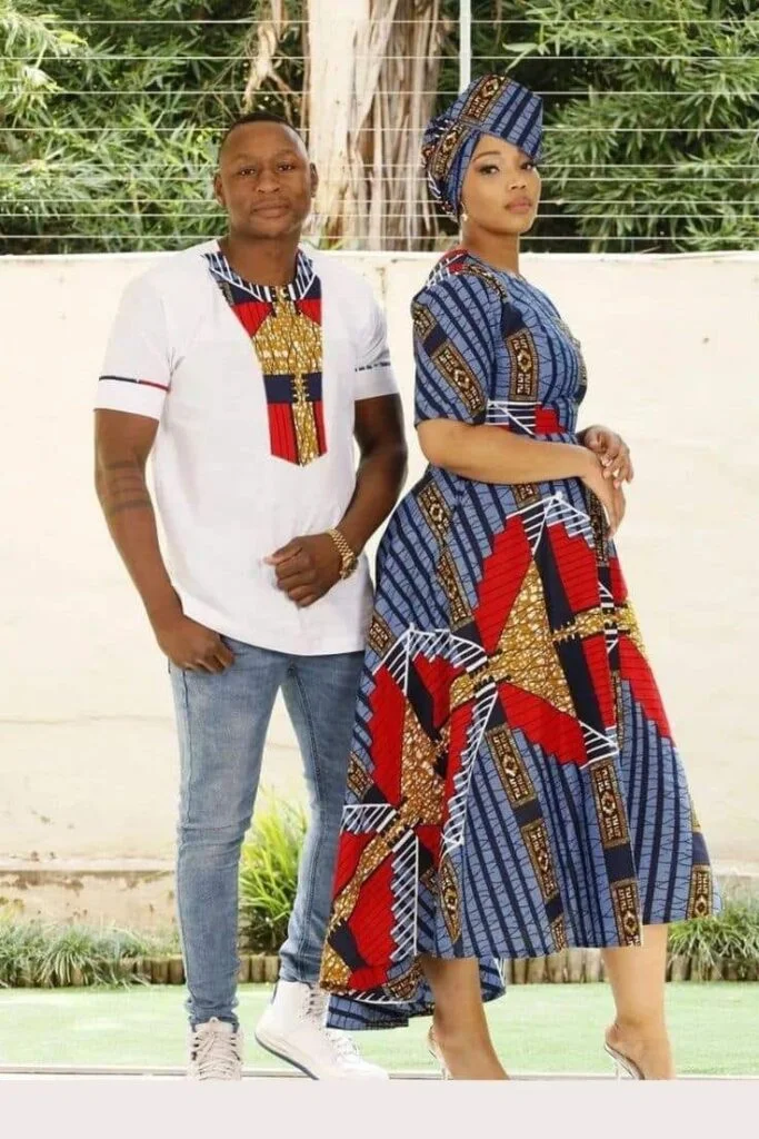 18 PHOTOS African dress styles for couples - African Couple Outfits