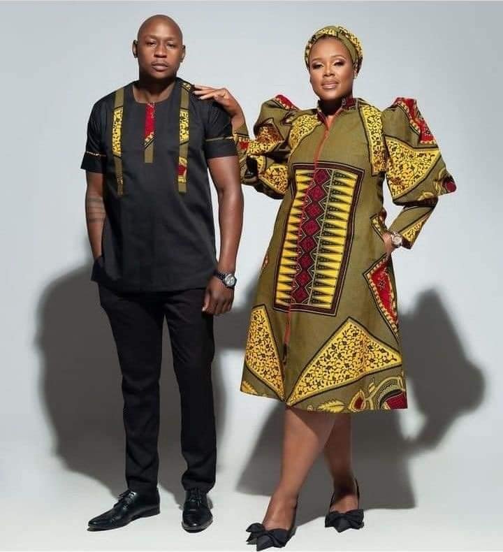 18 PHOTOS African dress styles for couples - African Couple Outfits