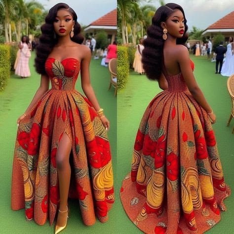 Beautiful African dress styles for women - Latest fashion styles 2024