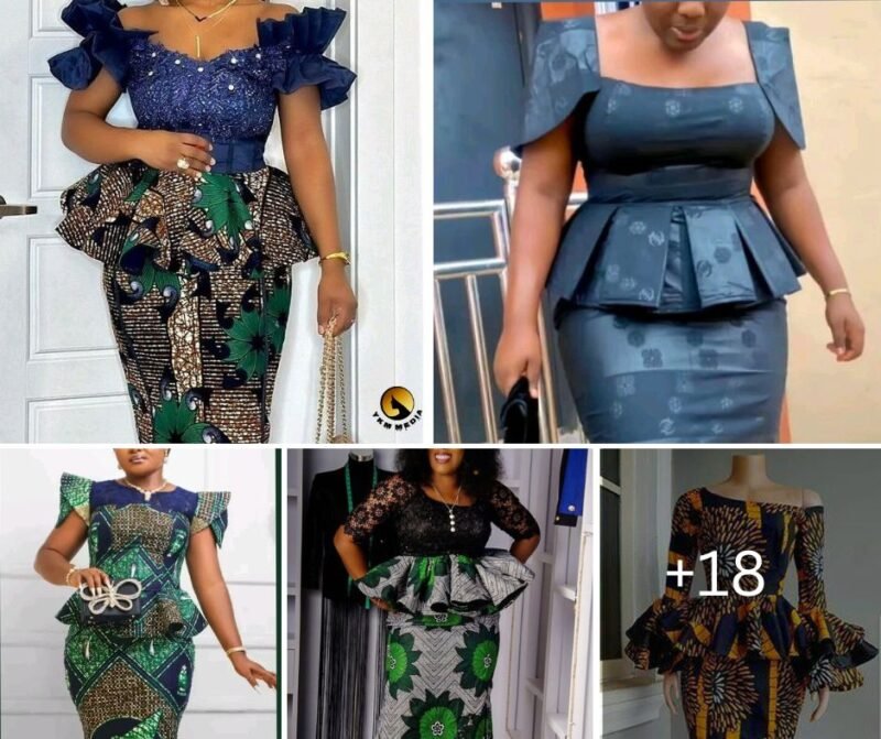 Kaba and Slit Styles For Women - Skirt and Blouse Styles 2024
