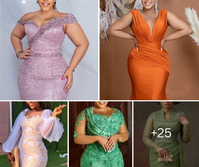 Lace styles and Asoebi styles for women