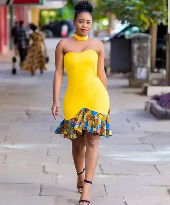 Simple African Dress Styles For Women - Short Gown Styles
