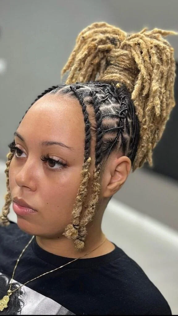 Twist and Loc hairstyles for women