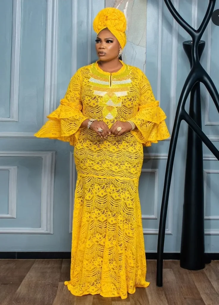 Lace dress styles for women - African dresses