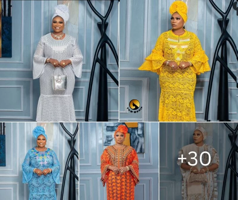 Lace dress styles for women - African dresses
