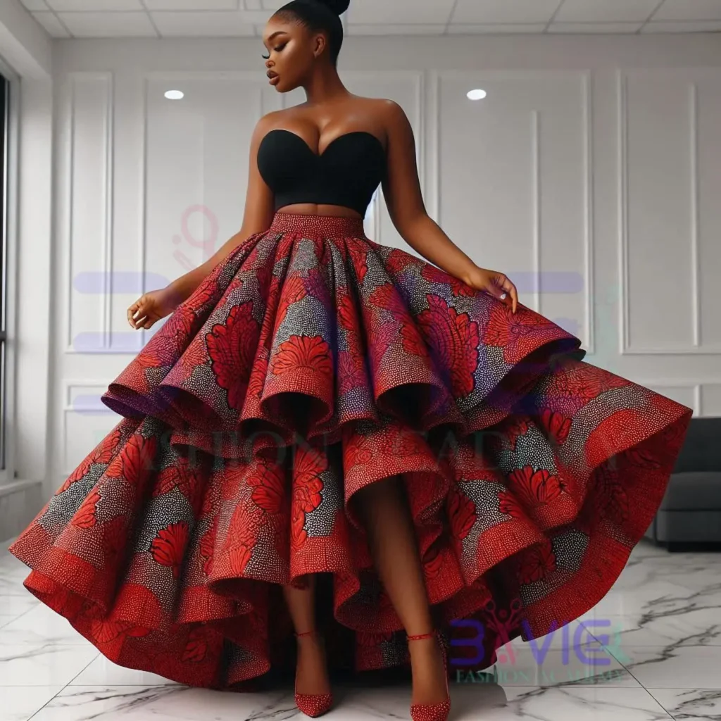 African girls dresses by @bavic_fashion_academy