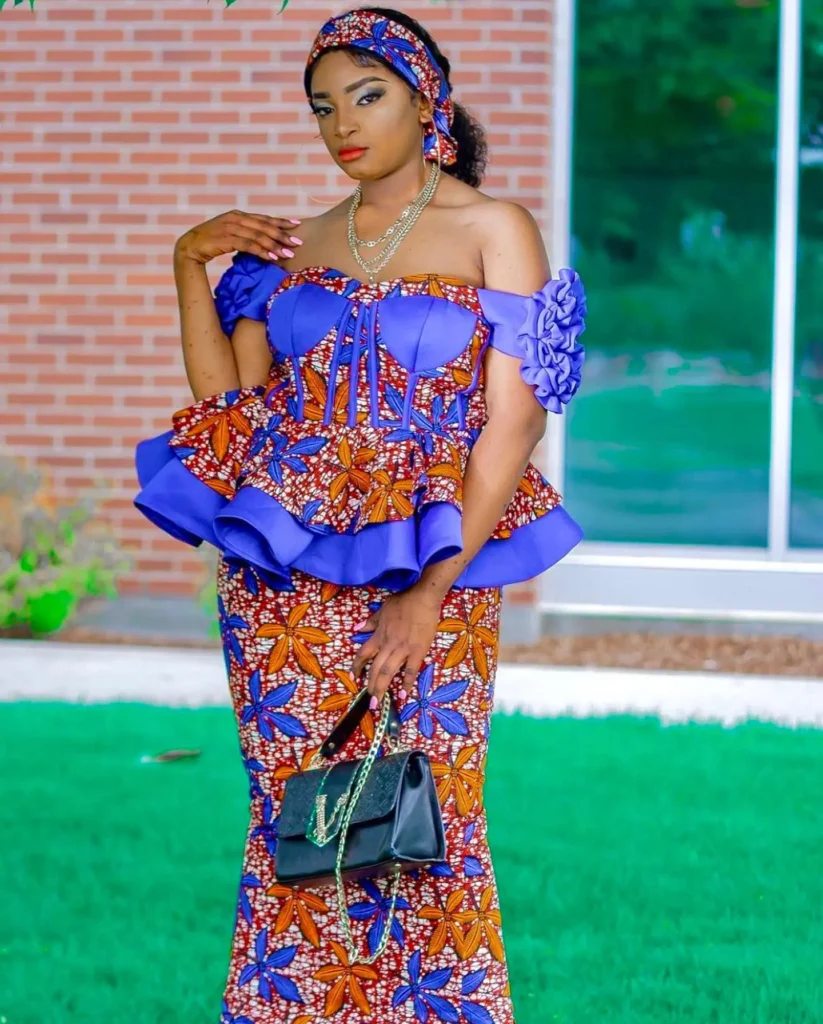 West African dress styles by @vazi_brand