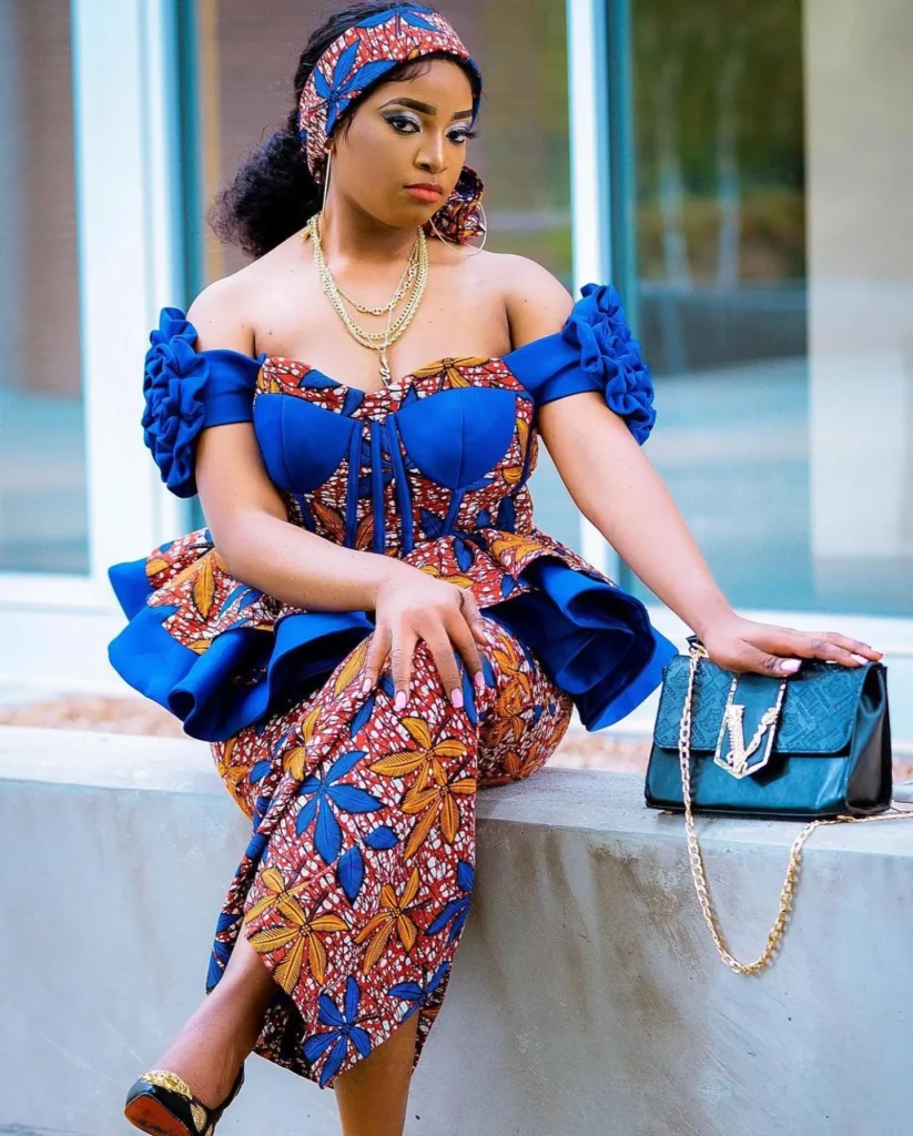 West African dress styles by @vazi_brand