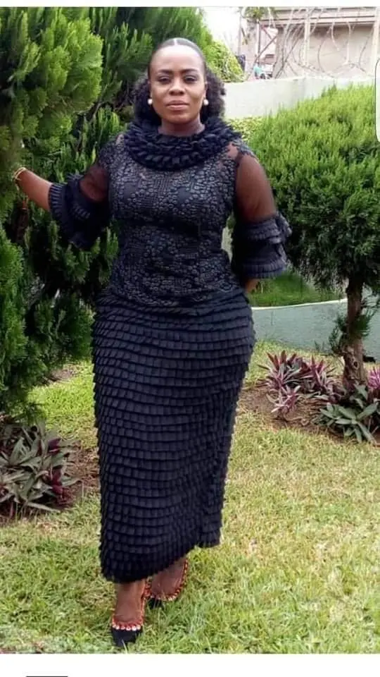 Black Latest African Dress Styles For Funerals