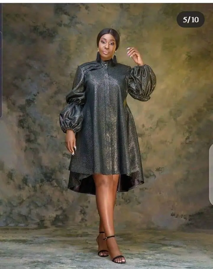 Black Latest African Dress Styles For Funerals