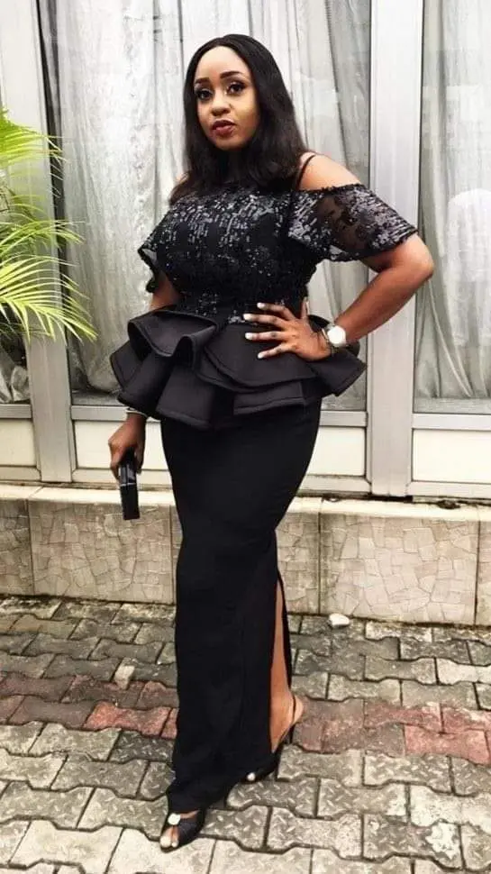 Black Latest African Dress Styles For Funerals