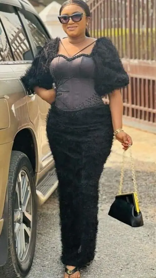 Black Latest African Dress Styles For Funerals