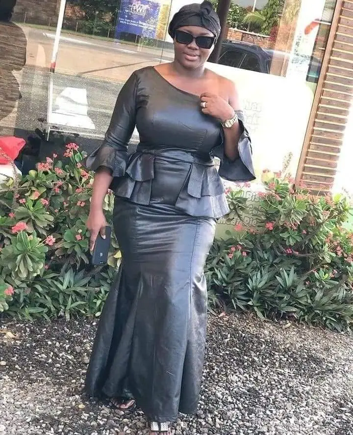 Black Latest African Dress Styles For Funerals