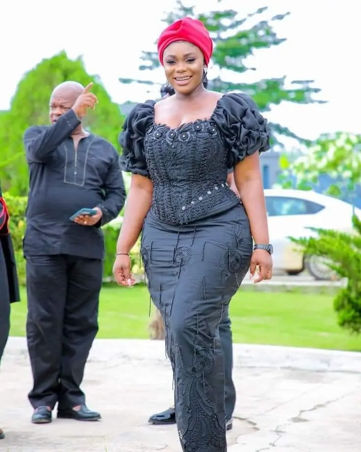 Black Latest African Dress Styles For Funerals