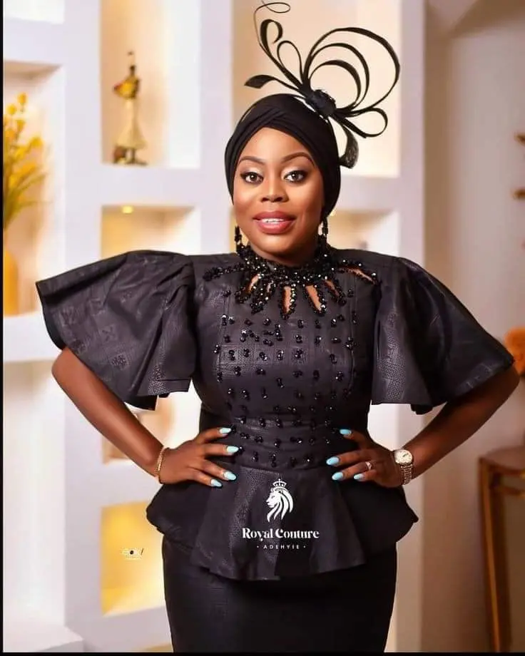 Black Latest African Dress Styles For Funerals