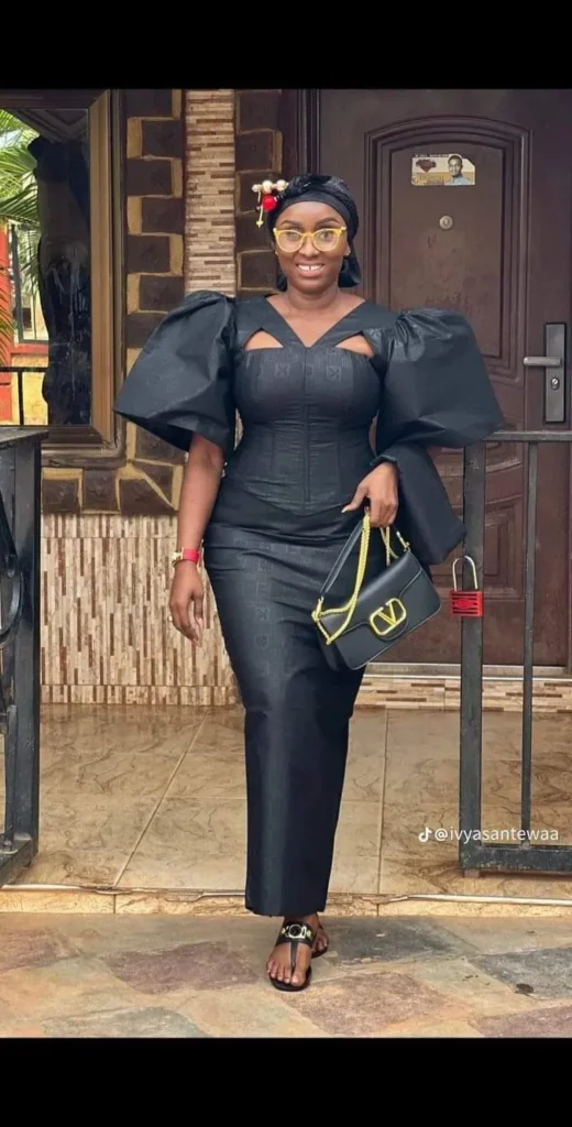 Black Latest African Dress Styles For Funerals