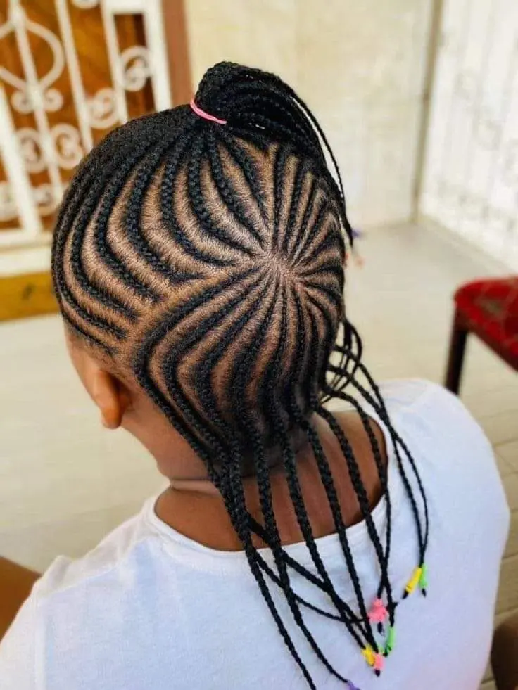 Cute hairstyles for kids - Cornrow hairstyle ideas for kids