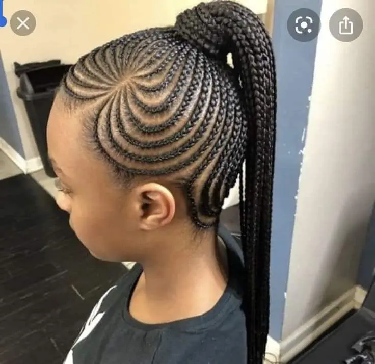 Cute hairstyles for kids - Cornrow hairstyle ideas for kids