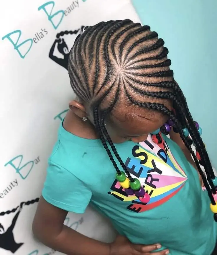 Cute hairstyles for kids - Cornrow hairstyle ideas for kids