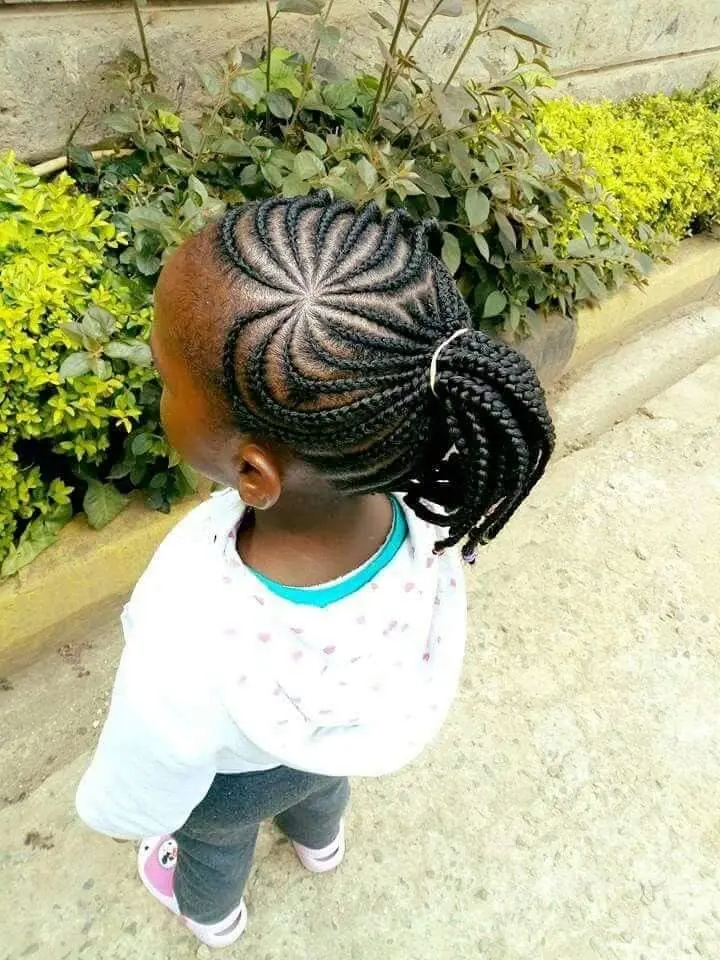 Cute hairstyles for kids - Cornrow hairstyle ideas for kids