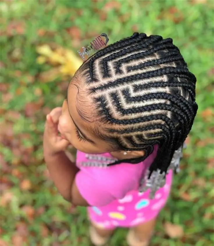 Cute hairstyles for kids - Cornrow hairstyle ideas for kids