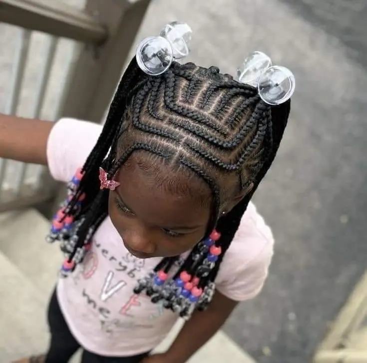 Cute hairstyles for kids - Cornrow hairstyle ideas for kids