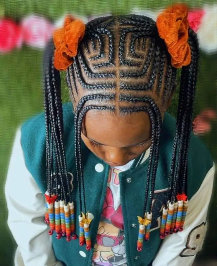 Cute hairstyles for kids - Cornrow hairstyle ideas for kids