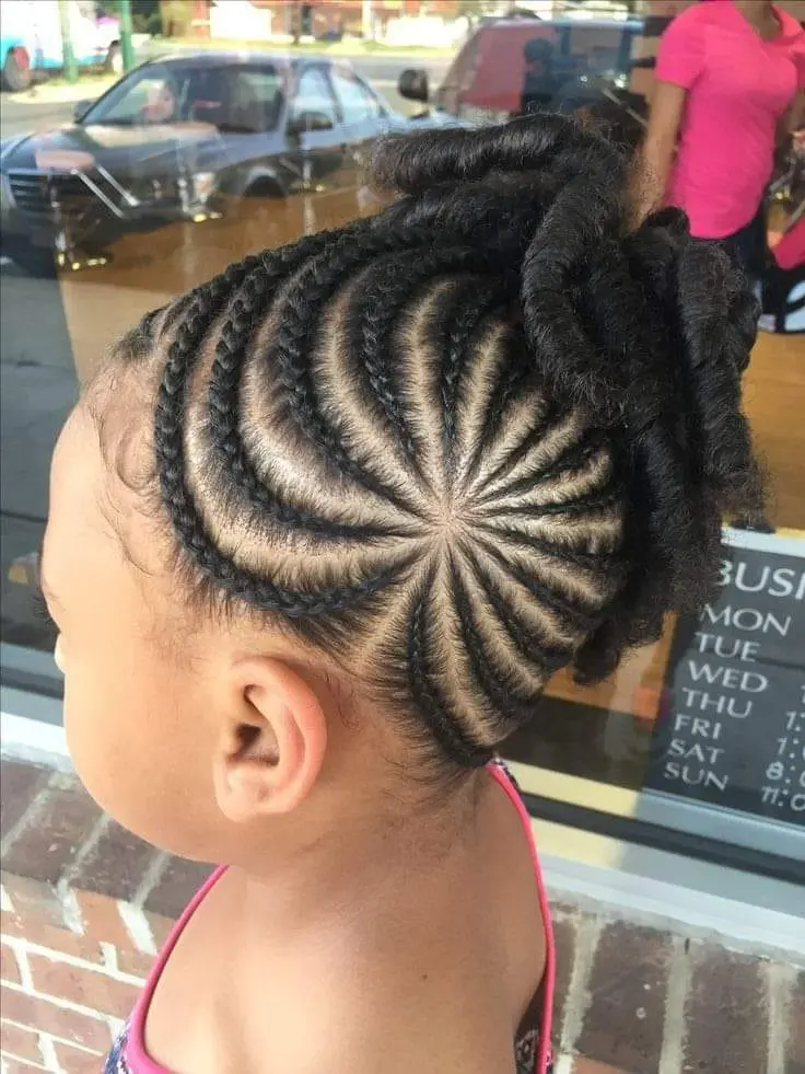 Cute hairstyles for kids - Cornrow hairstyle ideas for kids